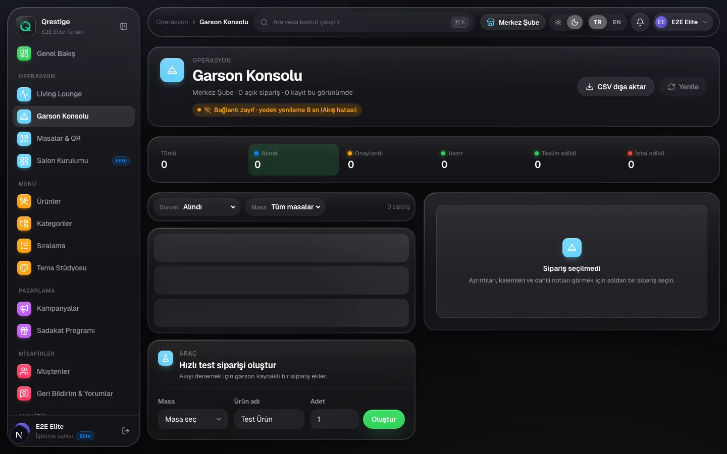 Garson onayı gelir